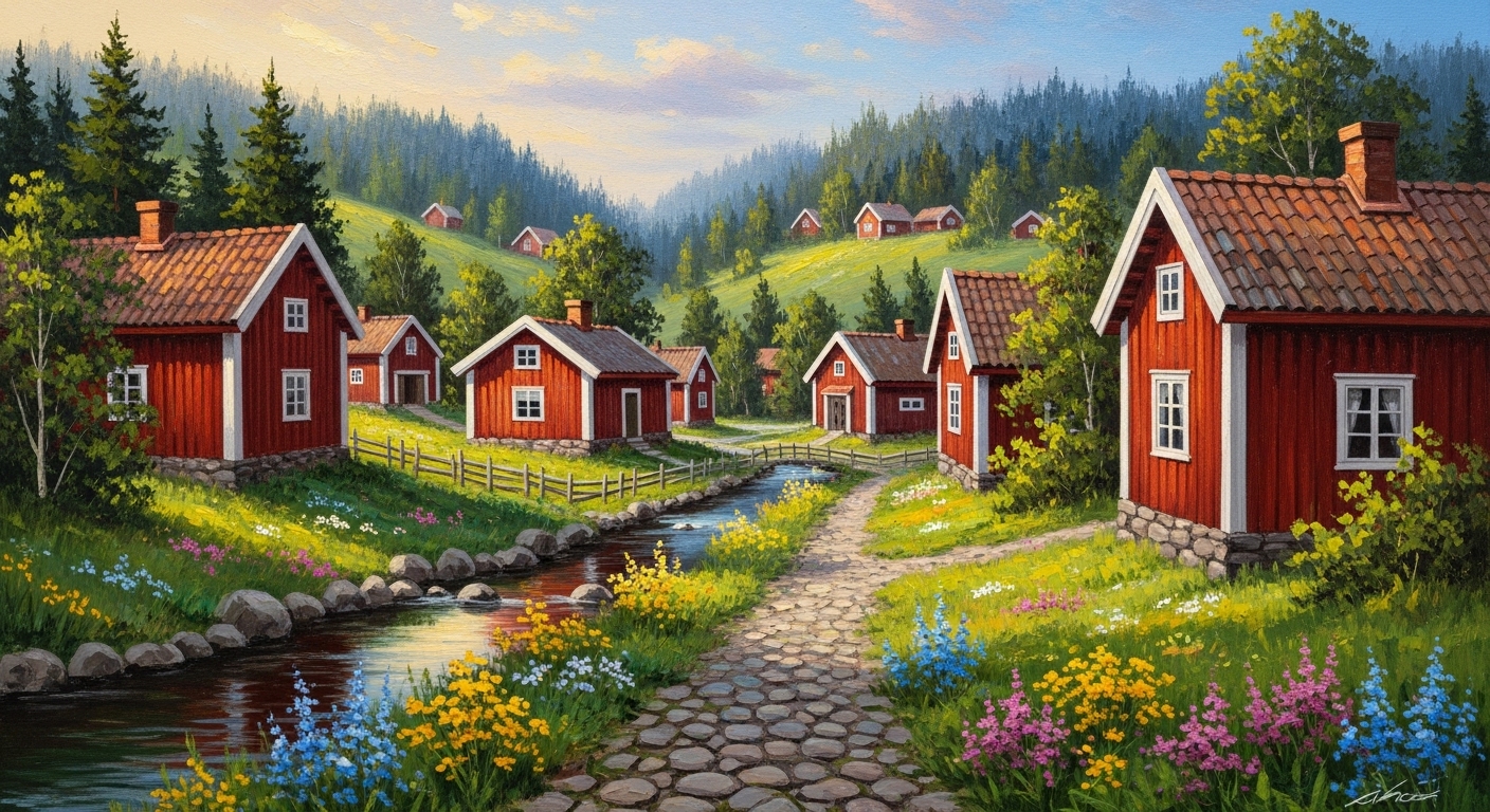 Ваш шведский похож на полицейский отчет? Как превратить 'факты' в живые картины