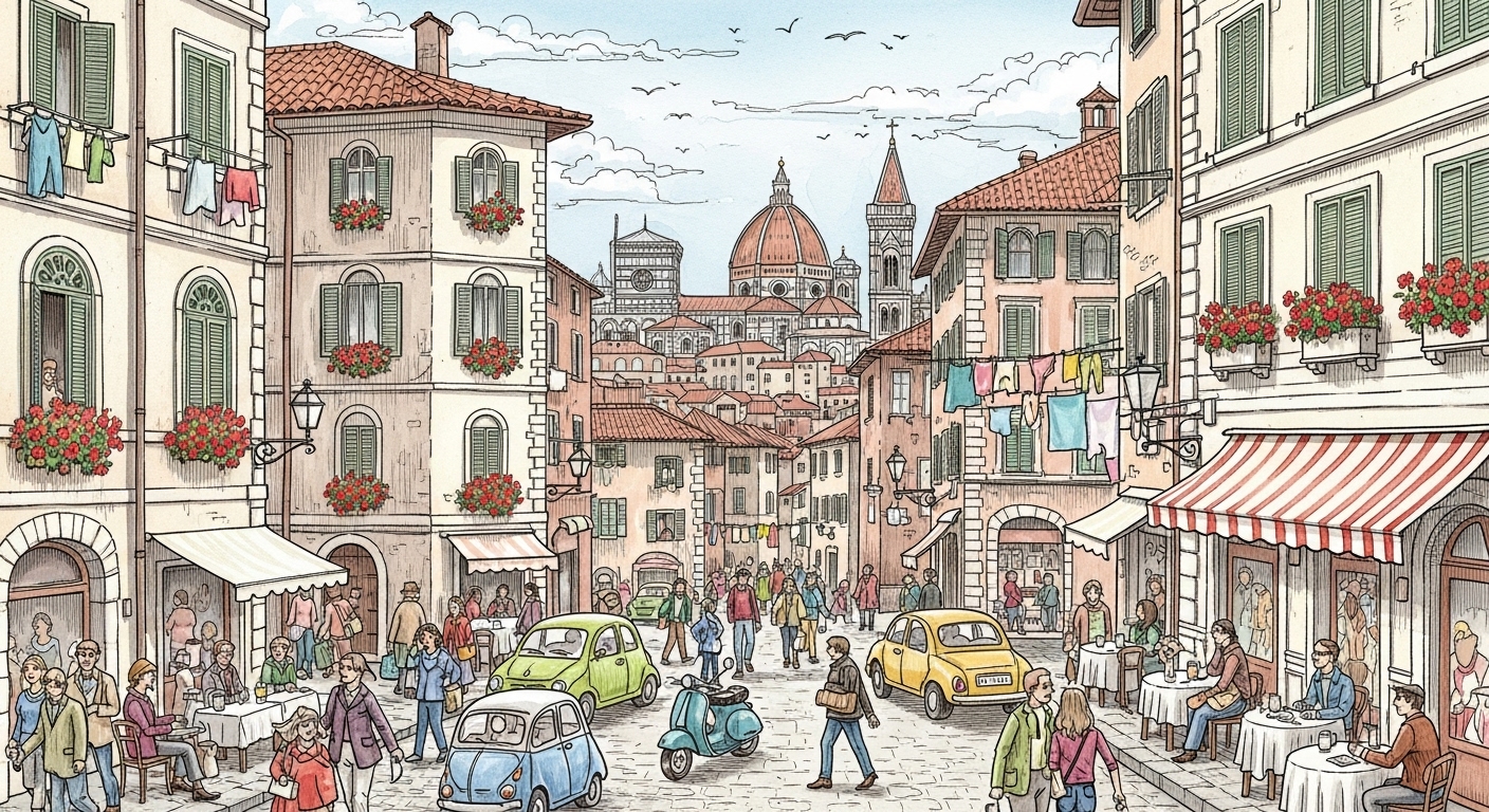 Votre Italien Décrit une Liste de Courses ? La Méthode pour Peindre un Tableau avec les Mots