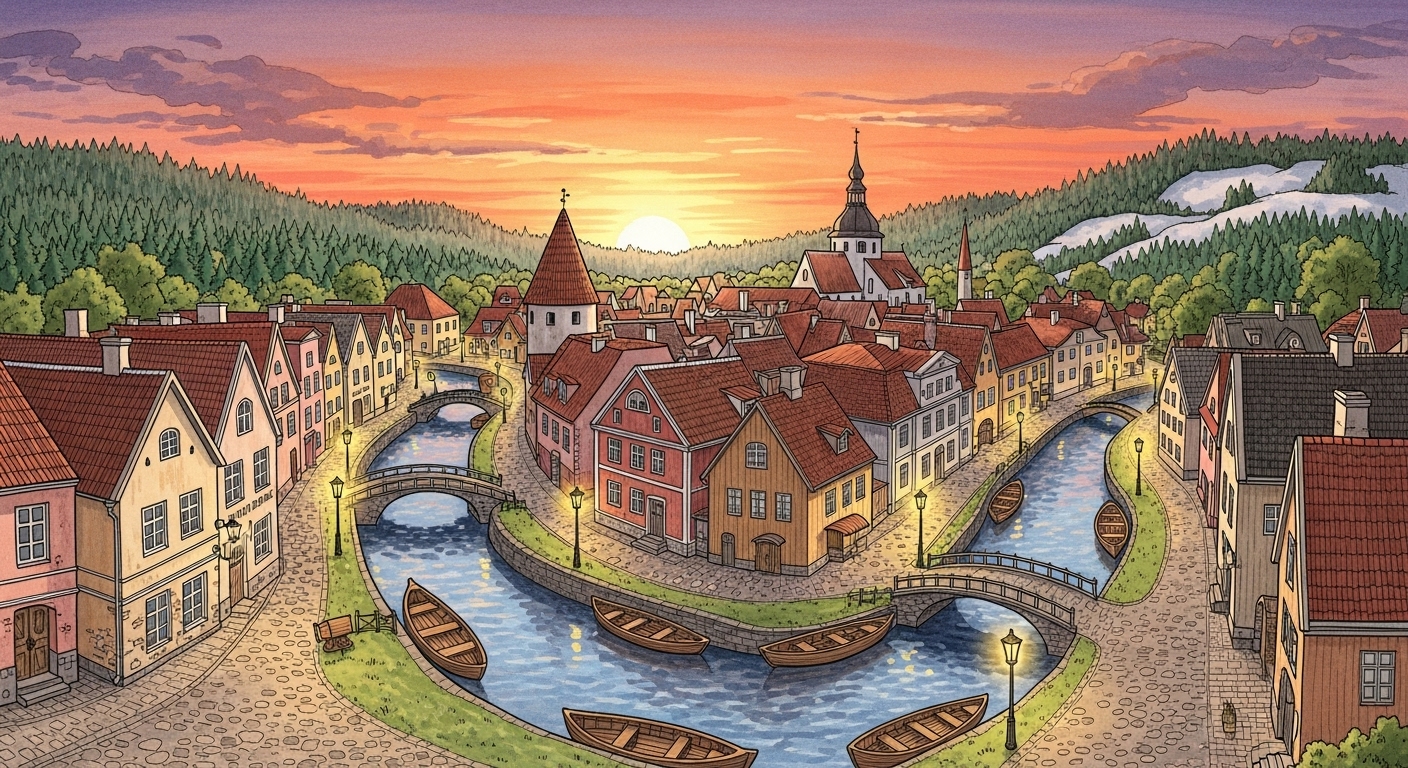 Your Estonian Writing Is a To-Do List. Here's How to Paint a Scene.