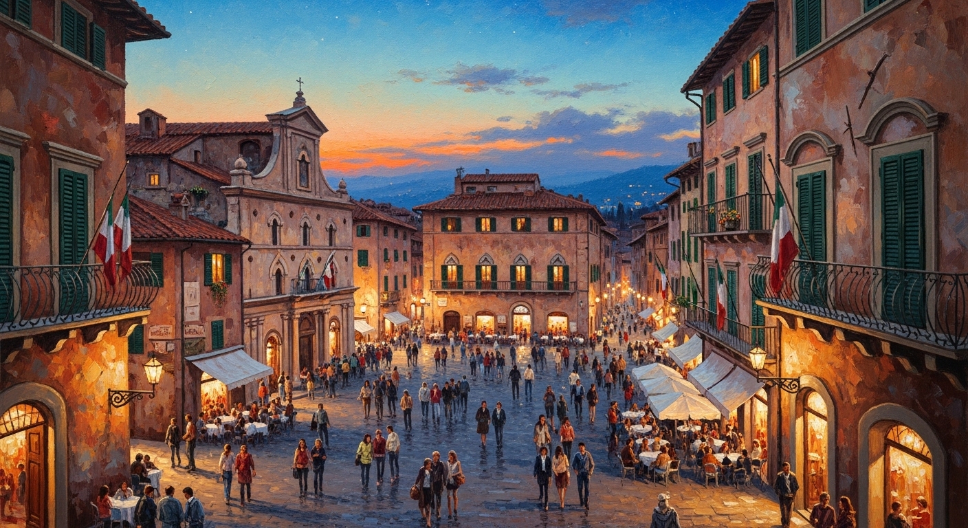 Your Italian Recounts Events. Here’s How to Paint a Scene.