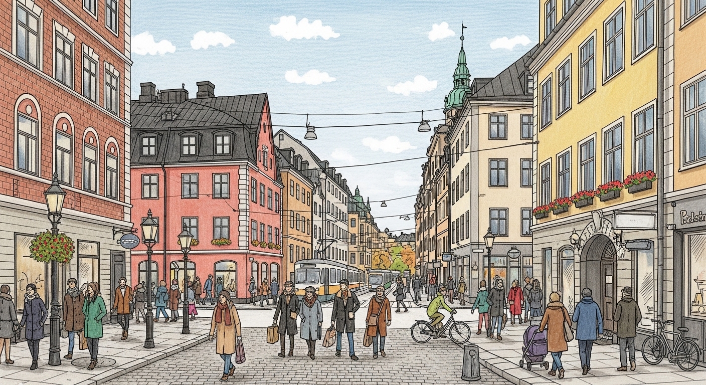 Your Swedish Vocabulary Is a Box of Unconnected Dots. Here's How to Draw the Picture.
